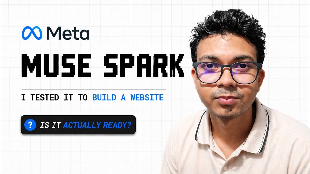 Meta AI 'Muse Spark' Fails Completely: Blank Website Result